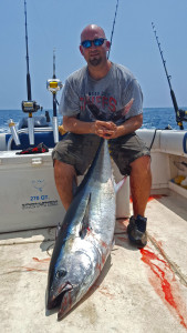 Caught a nice bluefin on the troll in 20 fathoms